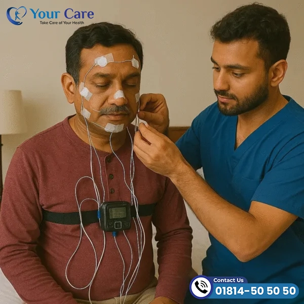 Polysomnography Test at Home (Sleep Study+Titration)