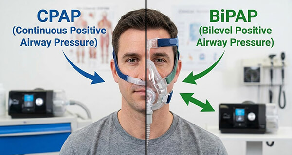 CPAP vs BiPAP