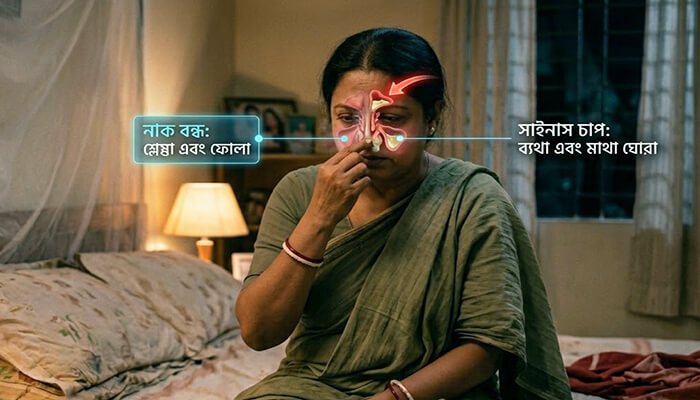 নাক বন্ধ এবং সাইনাস সমস্যা