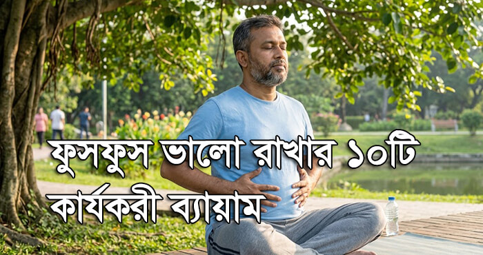 ফুসফুস ভালো রাখার ব্যায়াম